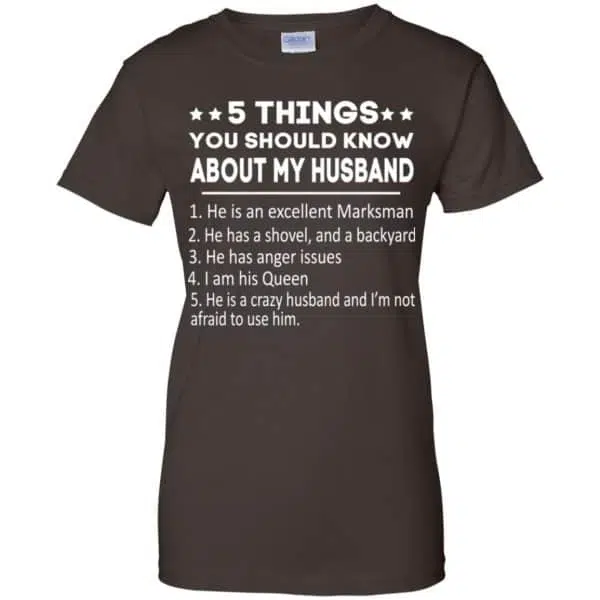 5 Things You Should Know About My Husband T-Shirts, Hoodie, Tank 12