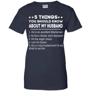 5 Things You Should Know About My Husband T-Shirts, Hoodie, Tank 24