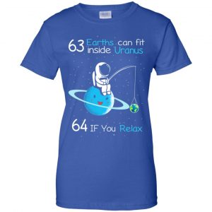63 Earths Can Fit Inside Uranus 64 If You Relax Shirt, Hoodie, Tank 25
