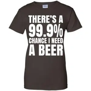 There's A 99.9% Chance I Need A Beer Shirt, Hoodie, Tank 23