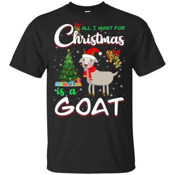 All I Want For Christmas Is A Goat Shirt, Hoodie, Tank 3