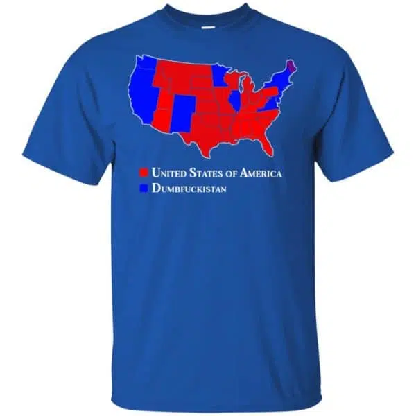 Dumbfuckistan Election Map - Republican Edition Shirt, Hoodie, Tank 5
