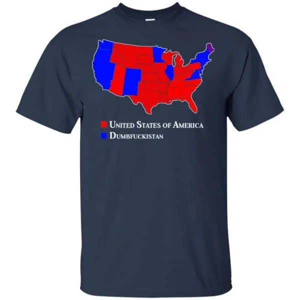 Dumbfuckistan Election Map - Republican Edition Shirt, Hoodie, Tank 6