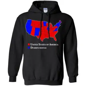 Dumbfuckistan Election Map - Republican Edition Shirt, Hoodie, Tank 18