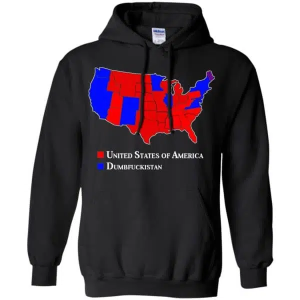 Dumbfuckistan Election Map - Republican Edition Shirt, Hoodie, Tank 7