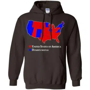 Dumbfuckistan Election Map - Republican Edition Shirt, Hoodie, Tank 20