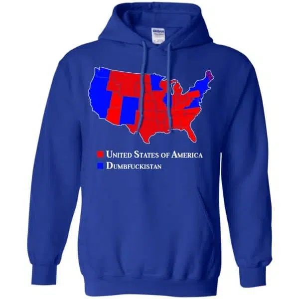Dumbfuckistan Election Map - Republican Edition Shirt, Hoodie, Tank 10