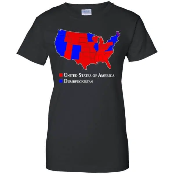 Dumbfuckistan Election Map - Republican Edition Shirt, Hoodie, Tank 11