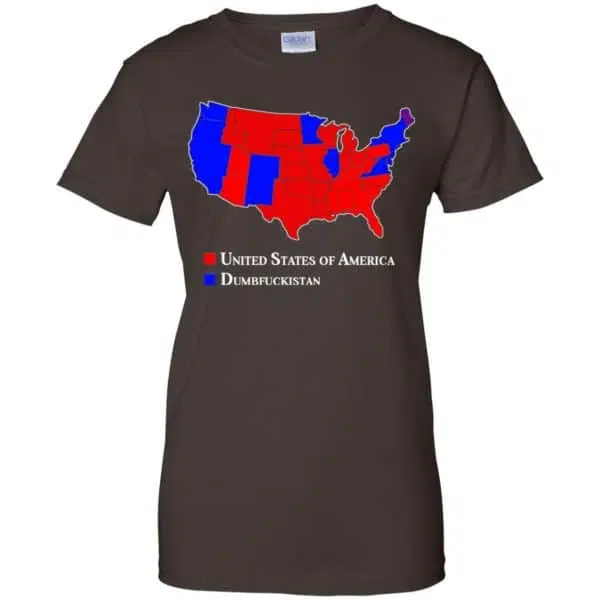 Dumbfuckistan Election Map - Republican Edition Shirt, Hoodie, Tank 12
