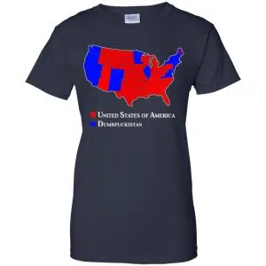 Dumbfuckistan Election Map - Republican Edition Shirt, Hoodie, Tank 24