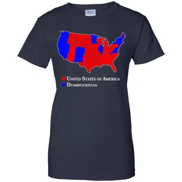 Dumbfuckistan Election Map - Republican Edition Shirt, Hoodie, Tank 13