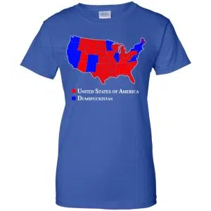 Dumbfuckistan Election Map - Republican Edition Shirt, Hoodie, Tank 25