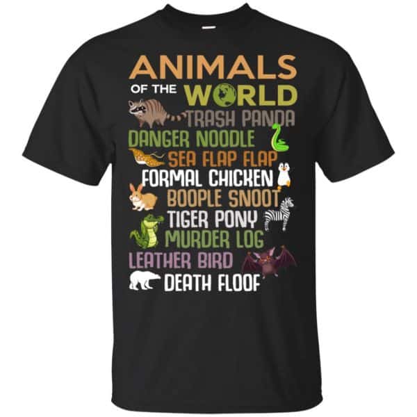 Animals Of The World Funny Animals T-Shirts, Hoodie, Tank Apparel 3