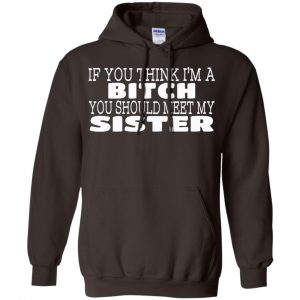 If You Think I'm A Bitch You Should Meet My Sister Shirt, Hoodie, Tank 20