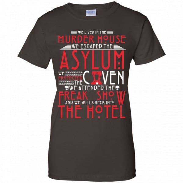 We Lived In The Murder House We Escape The Asylum Shirt, Hoodie, Tank Apparel 12