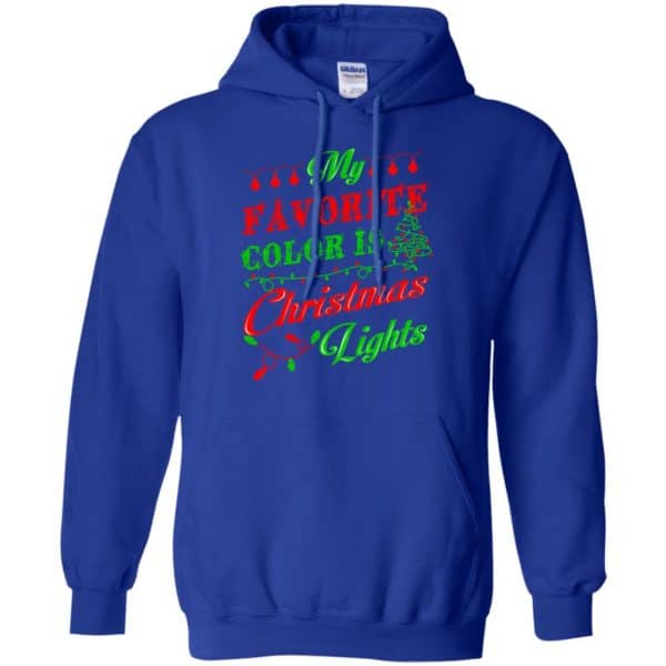 My Favorite Color Is Christmas Light Xmas TShirts, Hoodie, Sweater