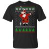 Dabbing Santa Golf Ugly Christmas Sweater, T-Shirts, Hoodie 2