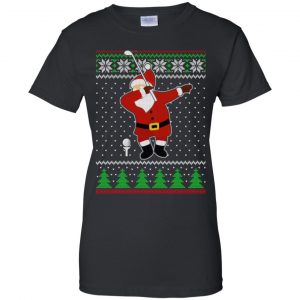 Dabbing Santa Golf Ugly Christmas Sweater, T-Shirts, Hoodie 22