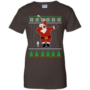 Dabbing Santa Golf Ugly Christmas Sweater, T-Shirts, Hoodie 23