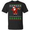 Dabbing Santa Volleyball Ugly Christmas Sweater, T-Shirts, Hoodie 2