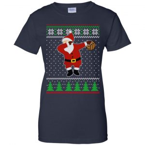 Dabbing Santa Volleyball Ugly Christmas Sweater, T-Shirts, Hoodie 24