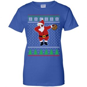 Dabbing Santa Volleyball Ugly Christmas Sweater, T-Shirts, Hoodie 25