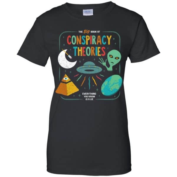 The Big Book Of Conspiracy Theories Everything You Know Is A Lie T-Shirts, Hoodie, Tank Apparel 11