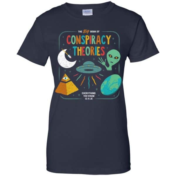 The Big Book Of Conspiracy Theories Everything You Know Is A Lie T-Shirts, Hoodie, Tank Apparel 13