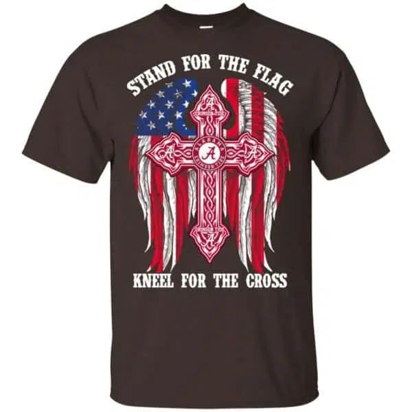 Alabama Crimson Tide: Stand For The Flag Kneel For The Cross Shirt, Hoodie, Tank 4