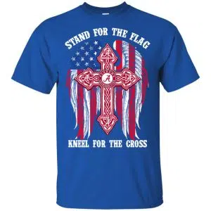 Alabama Crimson Tide: Stand For The Flag Kneel For The Cross Shirt, Hoodie, Tank 16