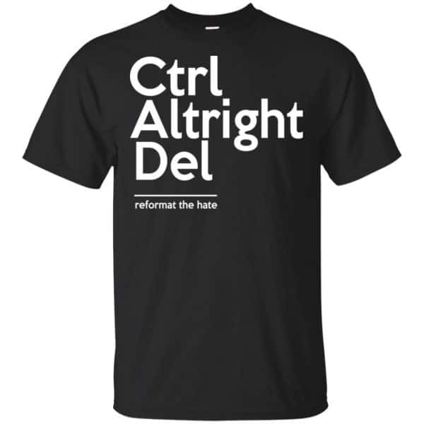 Ctrl Altright Del Reformat The Hate Shirt, Hoodie, Tank 3