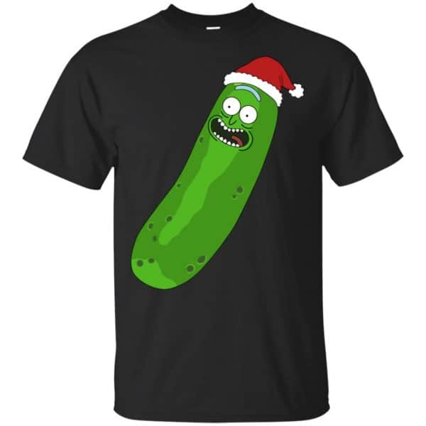 Rick And Morty: Pickle Rick Christmas Santa Hat T-Shirts, Hoodie, Sweater 3