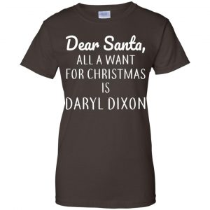 Dear Santa All I Want For Christmas Is Daryl Dixon T-Shirts, Hoodie, Sweater 23