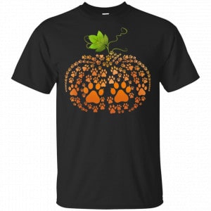 Cat Paw Print Pumpkin Halloween Shirt, Hoodie, Tank New Designs