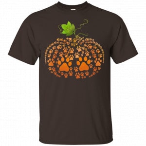 Cat Paw Print Pumpkin Halloween Shirt, Hoodie, Tank New Designs 2