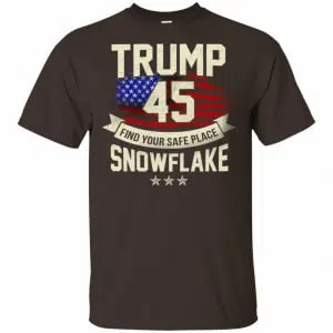 Donald Trump 45 Find Your Safe Place Snowflake Shirt, Hoodie, Tank 15
