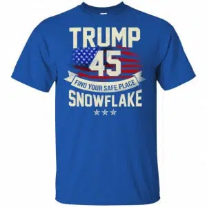 Donald Trump 45 Find Your Safe Place Snowflake Shirt, Hoodie, Tank 16