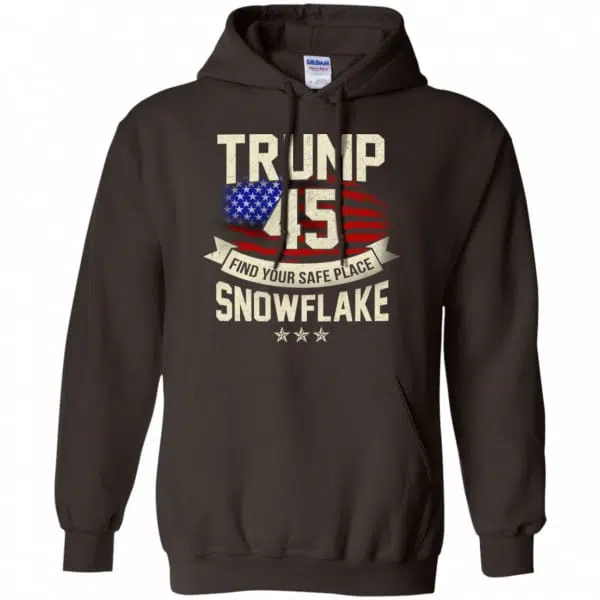 Donald Trump 45 Find Your Safe Place Snowflake Shirt, Hoodie, Tank 9