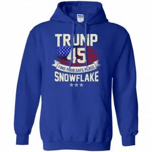 Donald Trump 45 Find Your Safe Place Snowflake Shirt, Hoodie, Tank 21