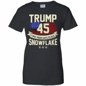 Donald Trump 45 Find Your Safe Place Snowflake Shirt, Hoodie, Tank 22