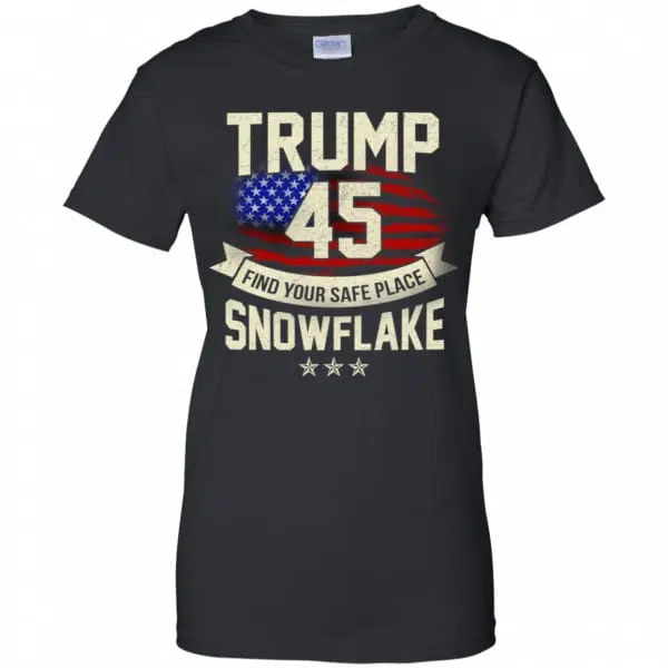 Donald Trump 45 Find Your Safe Place Snowflake Shirt, Hoodie, Tank 11