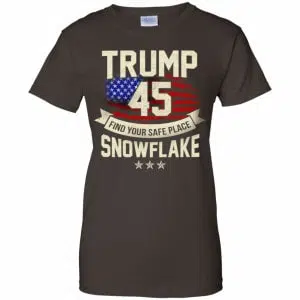 Donald Trump 45 Find Your Safe Place Snowflake Shirt, Hoodie, Tank 23