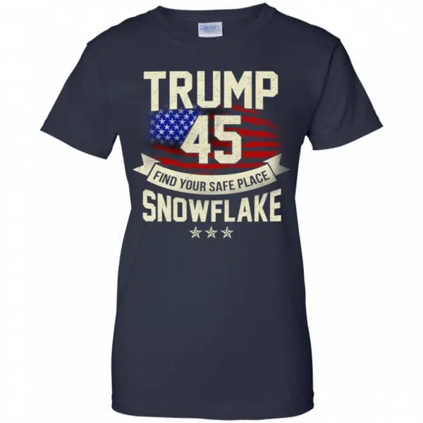 Donald Trump 45 Find Your Safe Place Snowflake Shirt, Hoodie, Tank 13