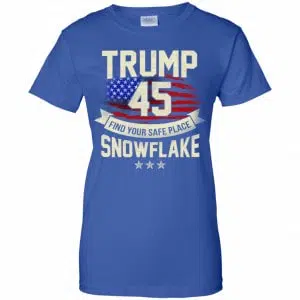 Donald Trump 45 Find Your Safe Place Snowflake Shirt, Hoodie, Tank 25