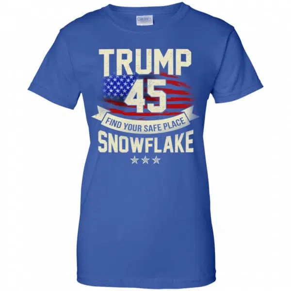 Donald Trump 45 Find Your Safe Place Snowflake Shirt, Hoodie, Tank 14