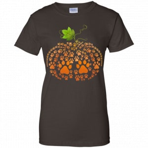 Cat Paw Print Pumpkin Halloween Shirt, Hoodie, Tank 23