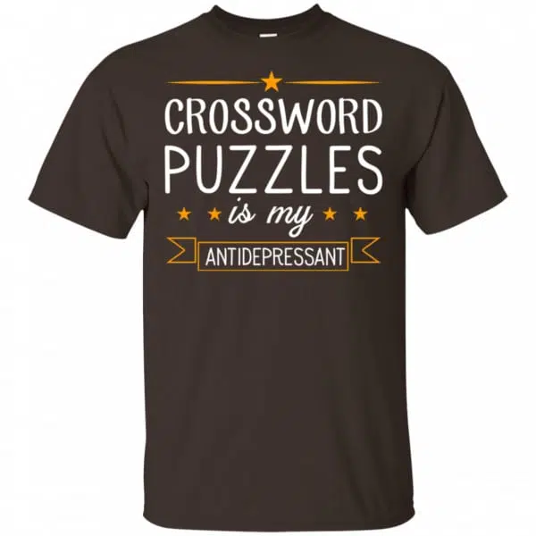 Crossword Puzzles Is My Antidepressant Gaming Shirt, Hoodie, Tank 4