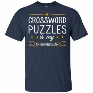 Crossword Puzzles Is My Antidepressant Gaming Shirt, Hoodie, Tank 17