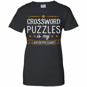 Crossword Puzzles Is My Antidepressant Gaming Shirt, Hoodie, Tank 22