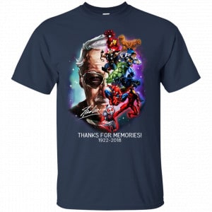 Stan Lee Thanks For Memories 1922 2018 Shirt, Hoodie, Tank 17